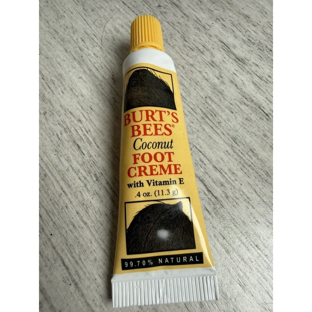 Burts Bees 5 Pcs Set Citrus Scrub Hand Salve Body Oil Coconut Foot Cream